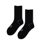 Heart Cross Stitch Crew | Black