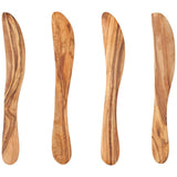 Olive Wood Spreaders | Set of 4