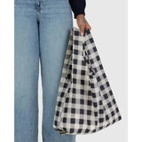 Standard Baggu | Black + White Big Check