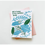 Welcome to the Jungle Baby Card