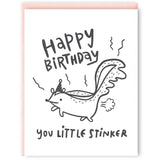 Little Stinker Birthday Card