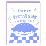 Cutie Pie Birthday Card