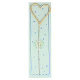 Gold Sparkler Heart Candle