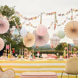Liberty Pastel Floral Paper Lanterns | Set of 3