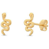 Teeny Tiny Snake Studs