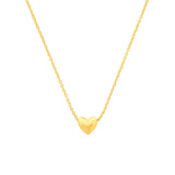 Mini Heart Necklace | Gold Vermeil