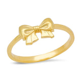 Gold Vermeil Bow Ring