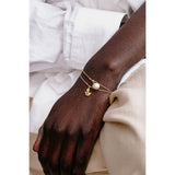 White Pearl Talon Bracelet