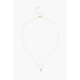 14k Gold Dainty Heart Necklace