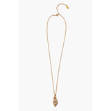 Pea Pod Necklace | Gold + Pearl