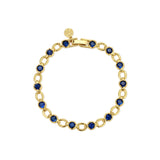 Lina Tennis Bracelet | Blue Sapphire