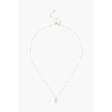 14k Gold Dainty Fish Necklace