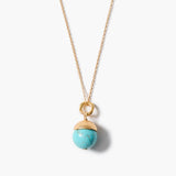 Drop Pendant Necklace | Turquoise