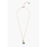 Drop Pendant Necklace | Turquoise