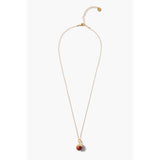 Drop Pendant Necklace | Red Jasper