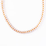 Vivianne Necklace | Rose Quartz + Carnelian