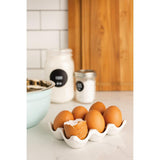 Egg Crate | Matte White