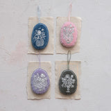 Velvet Flower + Vase Ornament | Assorted