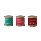 Velvet Ribbon On Wood Spool | 10yd