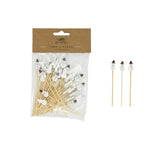Snowman Toothpicks | Set of 50