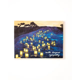 Japanese Lanterns Sympathy Card