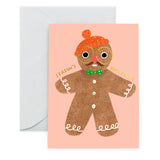 Gingerbread Guy Holiday Card