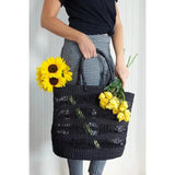 Raven Veta Vera Lace Weave Shopper With Leather Handles