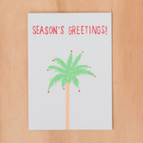 Holiday Palm Tree Card