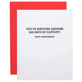 Survived Captivity Card