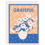 Grateful for Anemonies Card
