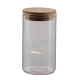 Finn Glass Canister With Wood Lid
