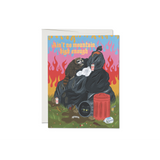 Raccoon Fun Card