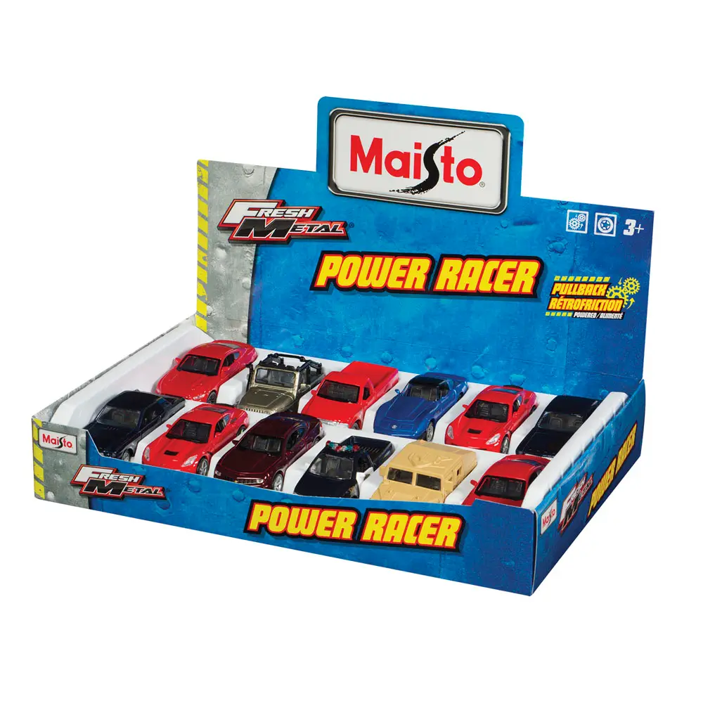 Fresh Metal Power Racers Toy Cars Burro