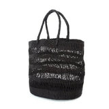 Raven Veta Vera Lace Weave Shopper With Leather Handles