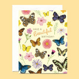 Beautiful Butterflies Birthday Card