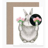 For The Record Bouquet Card