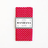 Polka Dot Bandana | Red