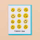 Smiley Thanks Card
