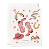 Happy Birthday Cowgirl Card