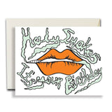 Holy Smokes Birthday Card