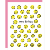 Happy Face Birthday Card