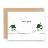I Miss You From Afar Card