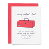 Father's Day Toolbox Card