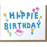 Hippie Birthday Card