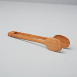 Teak Oval Tongs | Small