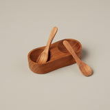 Teak Salt & Pepper Holder