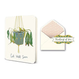 Get Well Soon Plant Card