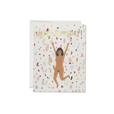 Birthday Suit Naked Card