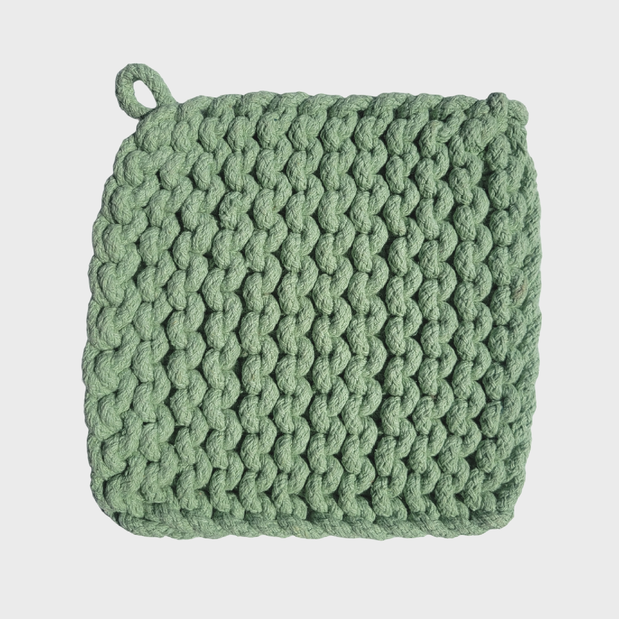 8" Cotton Crochet Pot Holder
