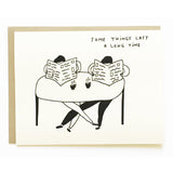 Some Things Last Card